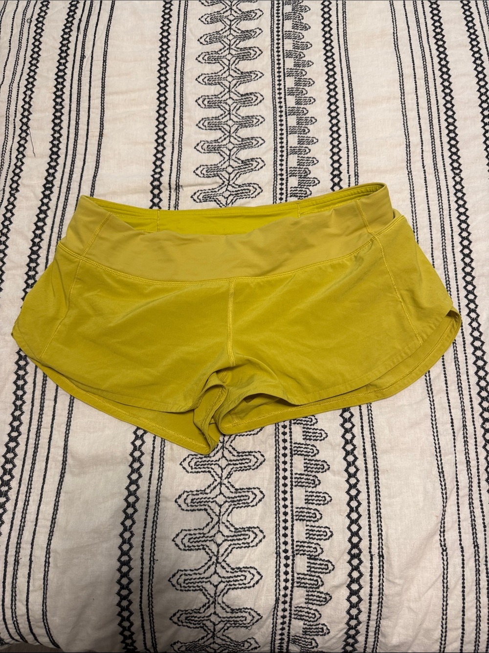 lululemon athletica Women's Athletic Shorts in Chartreuse